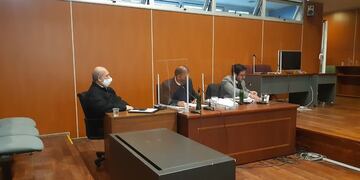 Agustín Rosa Torino durante el juicio en su contra