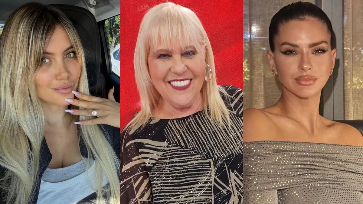 Wanda Nara- Laura Ubfal- La China Suárez.