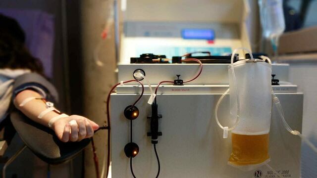 DONACIÓN DE PLASMA (Gentileza Laboratorio de Hemoderivados).