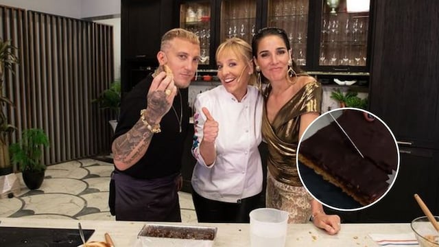 El Polaco cocinó junto a Jimena Monteverde y Juana Viale.