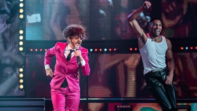 La actriz hizo reír a Marcelo Tinelli y a todo el público de "Showmatch" en su presentación.