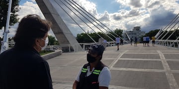 El Ministro de Seguridad Alfonso Mosquera supervisó el Operativo Verano en Carlos Paz.