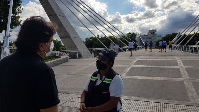 El Ministro de Seguridad Alfonso Mosquera supervisó el Operativo Verano en Carlos Paz.