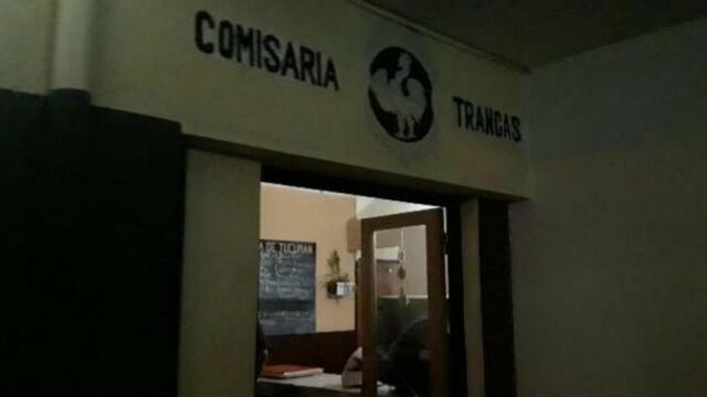 Comisaría de Trancas.