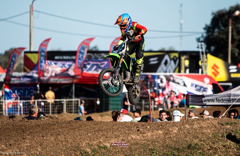 Santino Riba fue parte de la quinta fecha del Mx Cordobés que se corrió en Monte Maíz