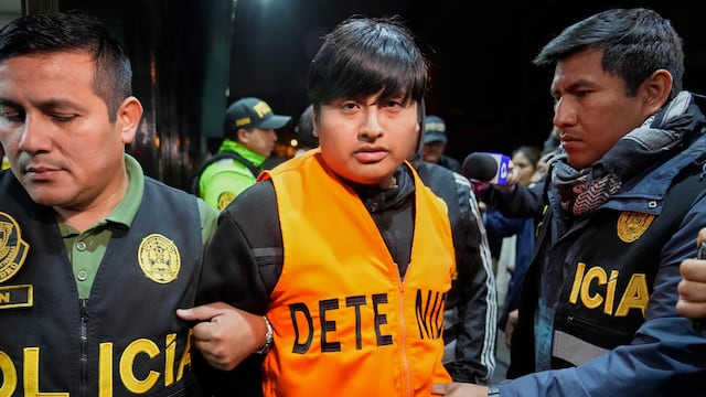 Tony Janzen Valverde Victoriano, alias "Pequeño J", detenido en Perú. (AP)