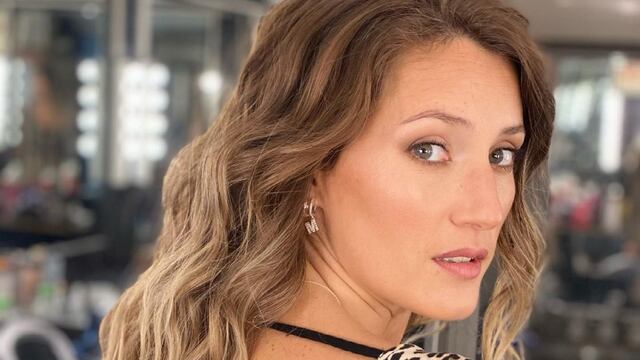 Mica Viciconte, al rojo vivo desde la lavandería de su casa