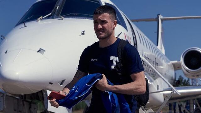 Francisco Pizzini levanta vuelo en Talleres. Anotó ante Aldosivi su segundo gol desde que llegó como refuerzo (Foto: Prensa Talleres).