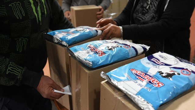 Refuerzo alimentario en Rafaela