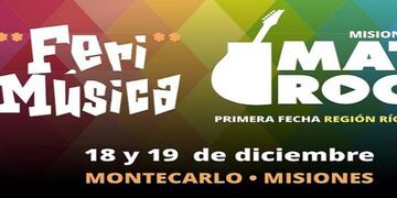 Montecarlo se prepara para recibir a la FeriMúsica y el Mate Rock .