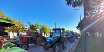 Tractorazo en Chajarí