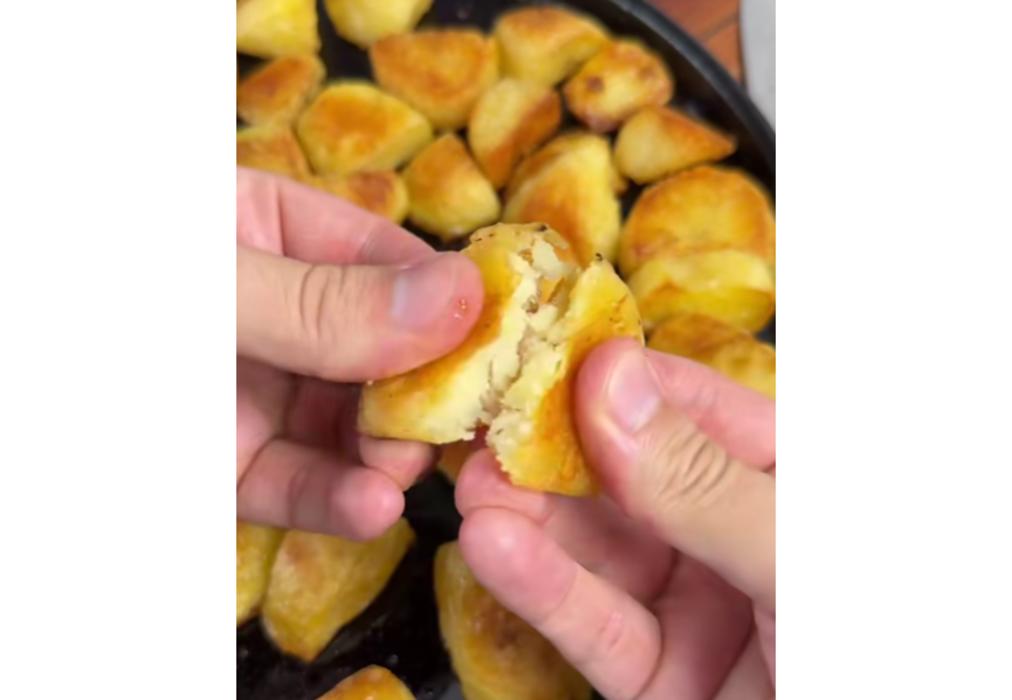 Así quedan las papas.