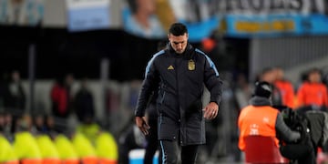 Lionel Scaloni, DT de la selección argentina de fútbol. (AP)