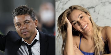El festejo de la mujer de Gallardo y su pequeño hijo tras el triunfo de River en el Superclásico