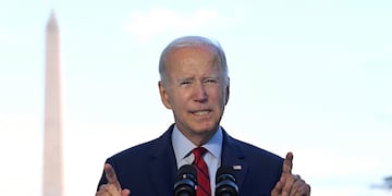 Biden reclamó por la liberación de Brittney Griner (Jim Watson / Piscina vía AP)