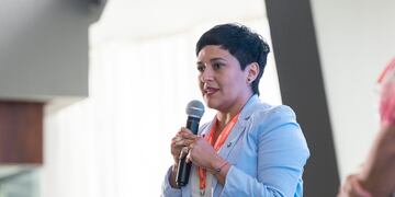 Ministra de Educación, Cultura, Ciencia y Tecnología de la Provincia, Analía Cubino
