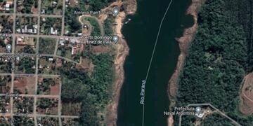 Queda habilitado el servicio de balsa entre Puerto Libertad e Irala.