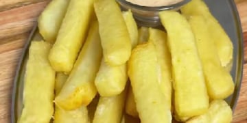 La receta para las mejores papas fritas caseras.