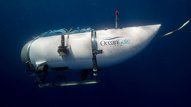 Titan, el sumergible de OceanGate.