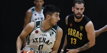 El base Augusto Alonso, de los mejores de un flojo Atenas que lo va a extrañar (Marcelo Figueras / La Liga).