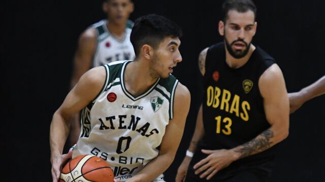 El base Augusto Alonso, de los mejores de un flojo Atenas que lo va a extrañar (Marcelo Figueras / La Liga).