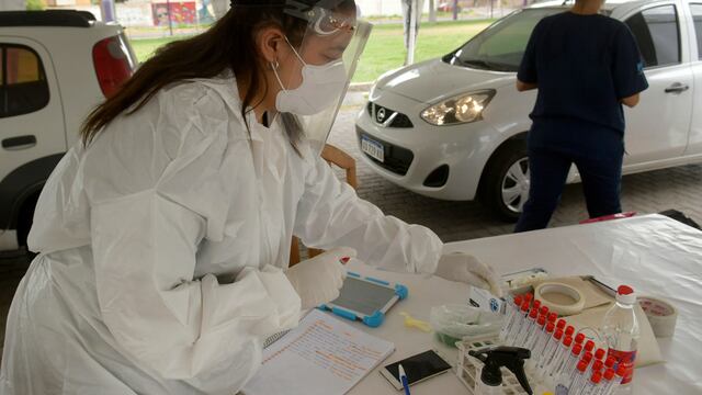 Testeos de coronavirus (Foto: Orlando Pelichotti / Archivo)