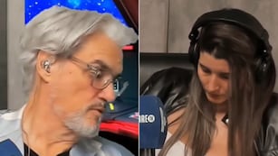 El tatuaje que sorprendió a Pettinato en el streaming.