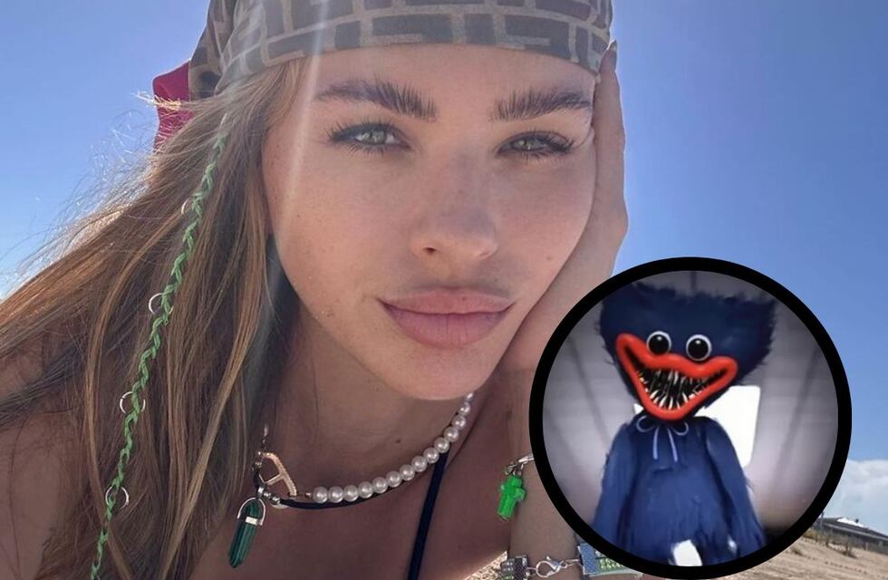 Alertaron a la China Suárez sobre el polémico muñeco que le regaló a Magnolia: quién es el Huggy Wuggy