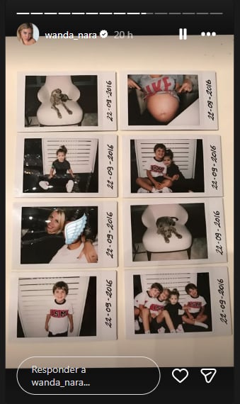 Wanda Nara recordó el 2016 con un guiño a Icardi