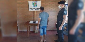 Ayudó a un prófugo a esconderse de la policía y terminó detenido.