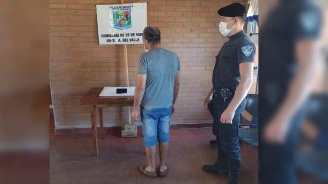 Ayudó a un prófugo a esconderse de la policía y terminó detenido.