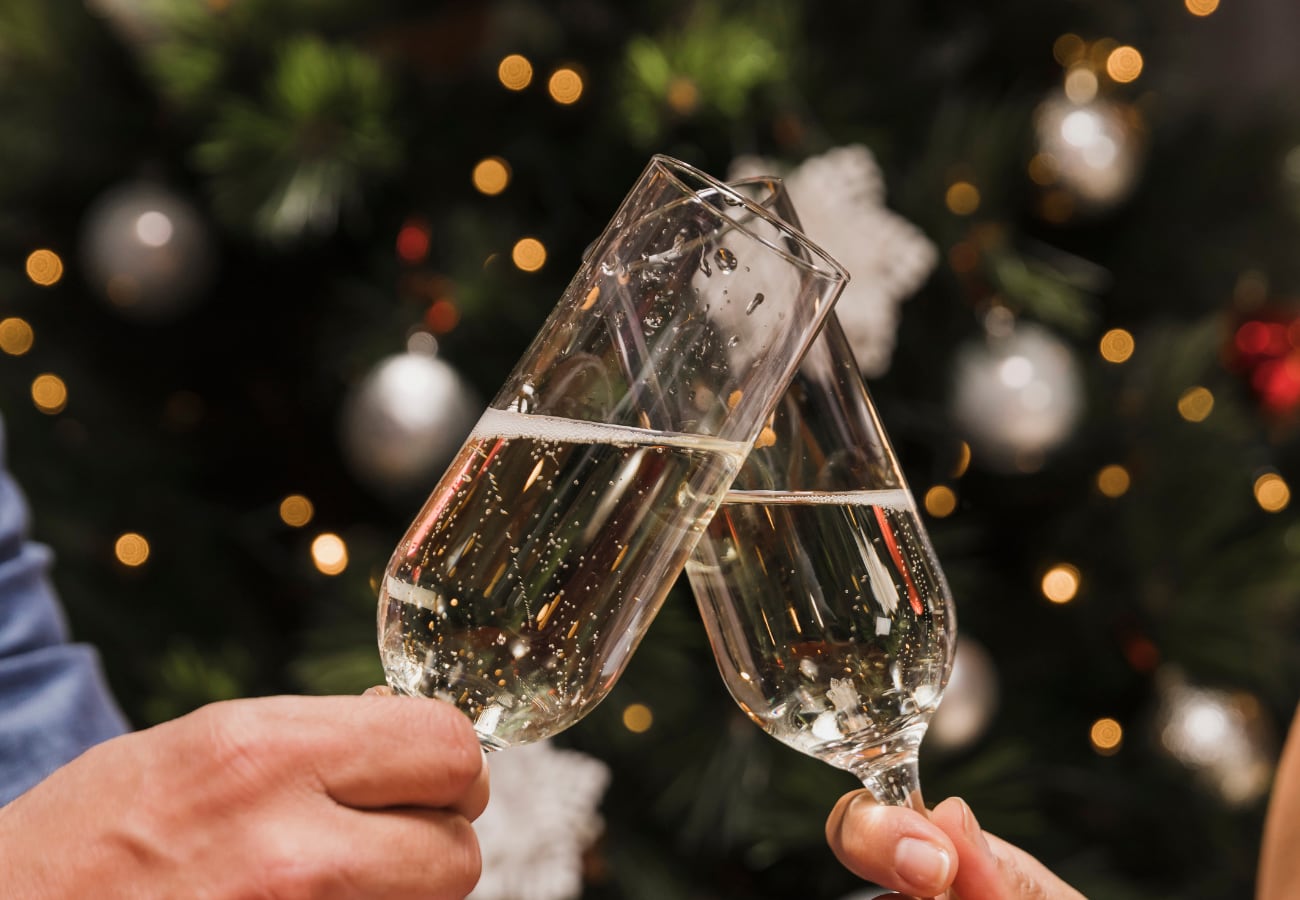 Brindis de Navidad.