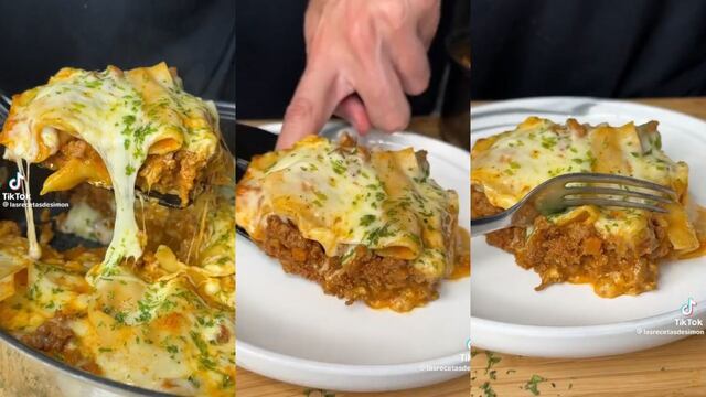 La lasaña exprés de Las Recetas de Simón