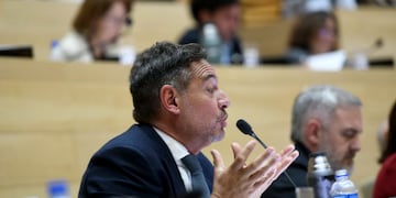 Sesión cargada de tensión en la Legislatura de Córdoba. (Javier Ferreyra / La Voz)