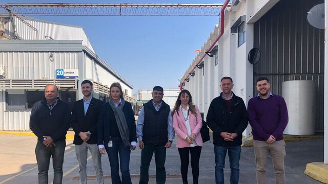 El Municipio, Provincia y CGT visitaron Limansky S.A .