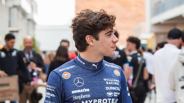 Colapinto sigue su actividad en Austin (Williams)