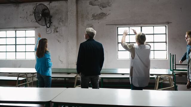 Rogelio Frigerio recorre las escuelas públicas de Entre Ríos.