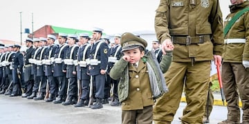 Ushuaia participó de los festejos del 70° aniversario de la fundación de Puerto Williams