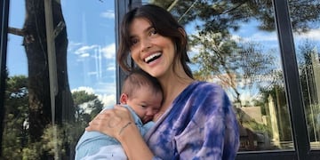 Calu Rivero festejó su primer cumpleaños siendo mamá de Tao.