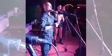 El feliz episodio ocurrió durante un espectáculo en Concepción del Uruguay.