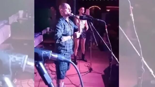 El feliz episodio ocurrió durante un espectáculo en Concepción del Uruguay.