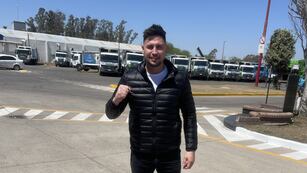 Franco Saillén habló tras la asamblea del gremio.