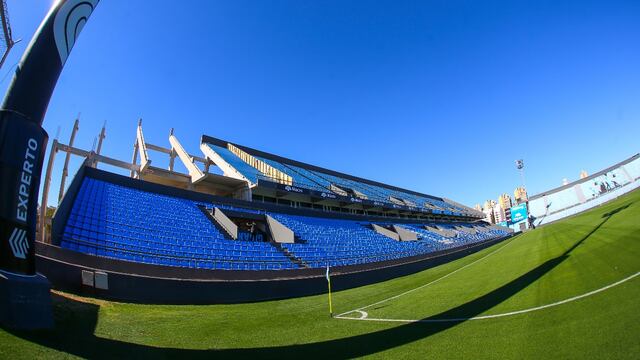 La extensión de la tribuna Cuellar Baja ya está lista en el estadio de Belgrano. Este lunes, habilitada al público (Prensa Belgrano).