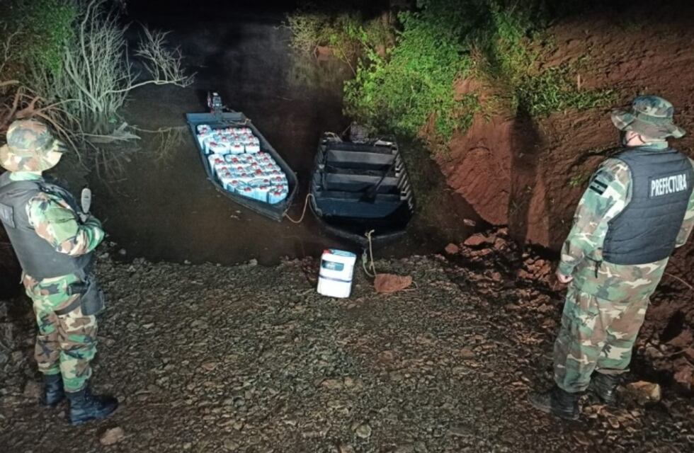 El Soberbio: secuestran herbicidas en la costa del río
