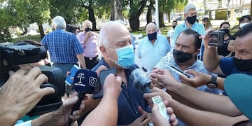 El presidente de la Cámara baja lleva cuatro días con asistencia respiratoria mecánica. (@miguellifschitz)
