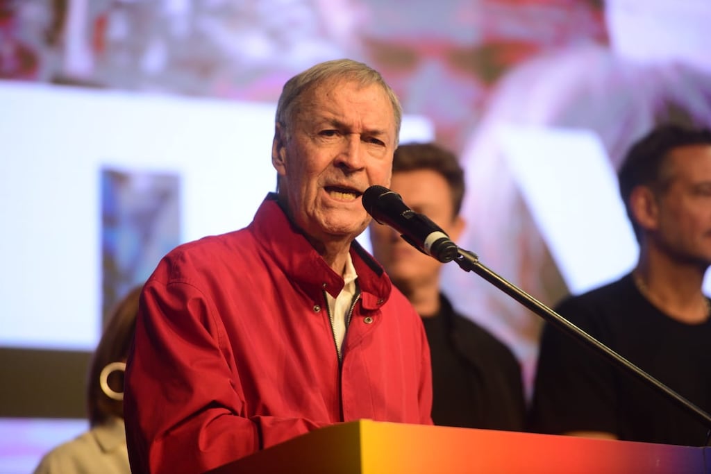 Juan Schiaretti luego de las elecciones en Córdoba (José Hernández / La Voz)