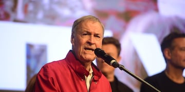 Juan Schiaretti luego de las elecciones en Córdoba (José Hernández / La Voz)
