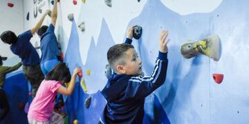 Se inauguró la Escuela Municipal de Escalada