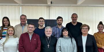 Monseñor Pedro Torres visitó el Concejo Municipal de Rafaela
