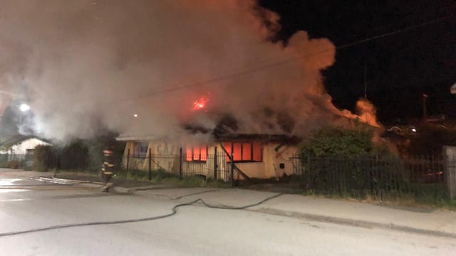 Nuevamente se produjo un incendio en El Bolsón (Noticias del Bolsón).